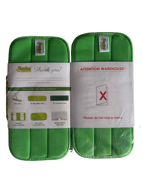 4x Turbo Microfiber - Wiederverwendbare Mopp-Pads