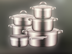 DMS Topfset silber