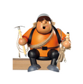 Räuchermann KWO (Die Dicken) Bergsteiger (16 cm)
