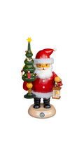Müller Räuchermann Weihnachtsmann mit Baum