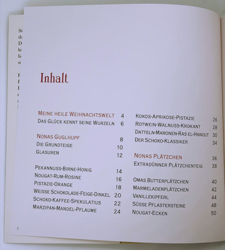 Nonas Weihnachtsbäckerei - Backbuch
