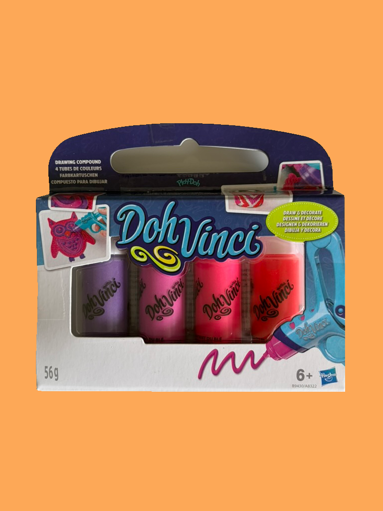 Play-Doh DohVinci 4er-Nachfüllpack
