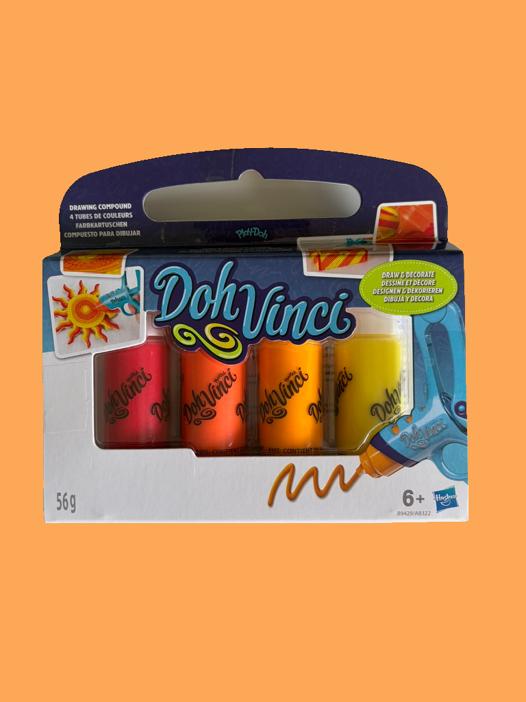 Play-Doh DohVinci 4er-Nachfüllpack