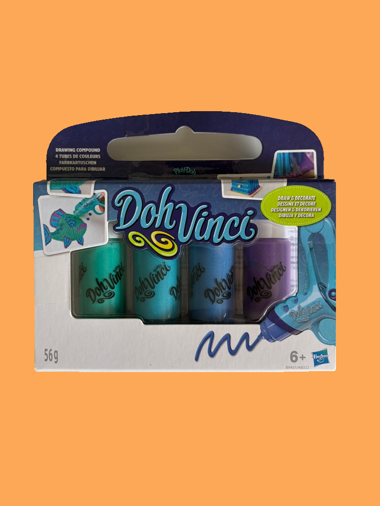 Play-Doh DohVinci 4er-Nachfüllpack