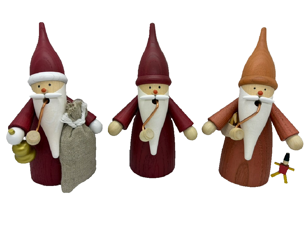 Räucherfigur Spielzeugwichtel aus dem Erzgebirge