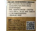 Steckdosen, Verteilerdosen, Steckdosenleiste