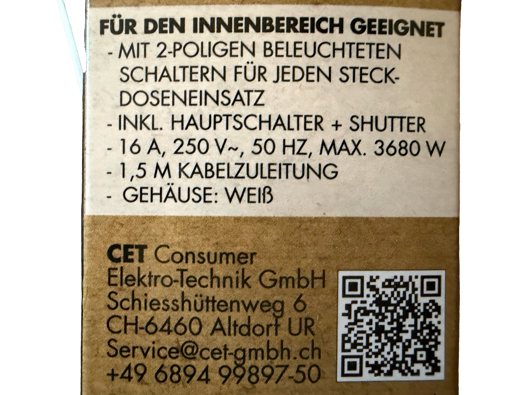 Steckdosen, Verteilerdosen, Steckdosenleiste