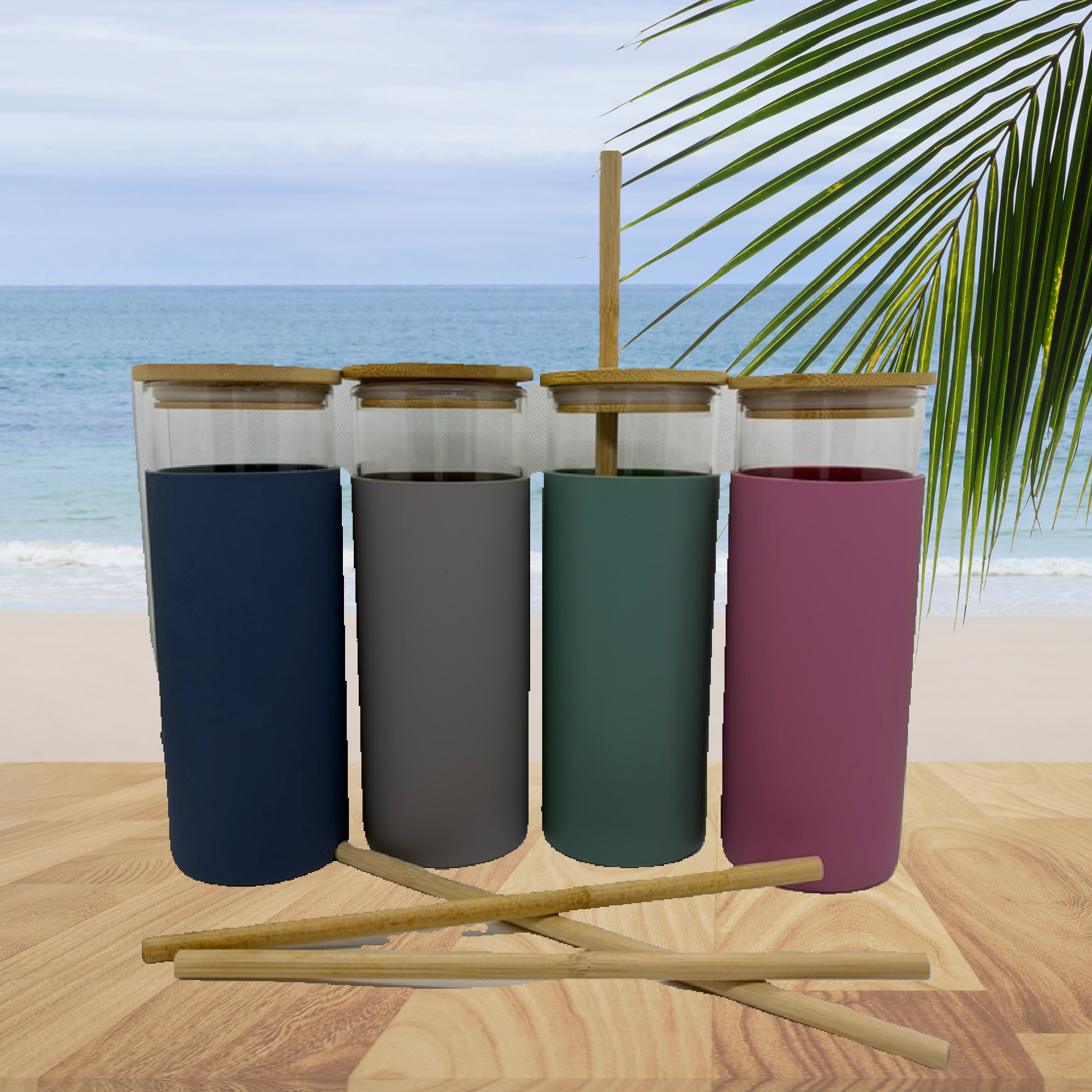 Trinkflasche - Glas-Tumbler