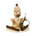 Volkmar Wagner Schneemann Junior „Biathlon sitzend“ (8 cm)