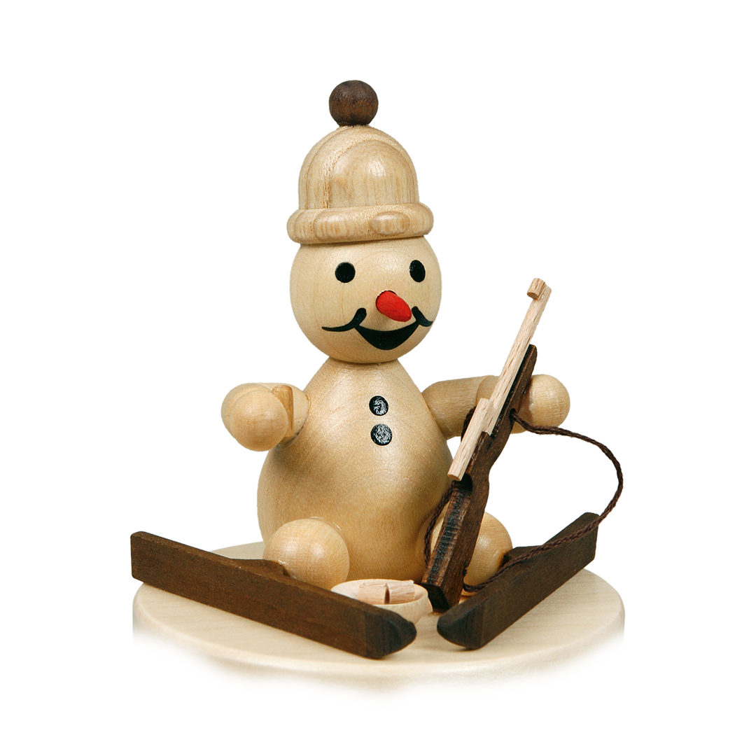 Volkmar Wagner Schneemann Junior „Biathlon sitzend“ (8 cm)